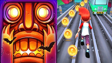 Temple Run 2 VS Bus Rush 2022 (Android,iOS) Gameplay