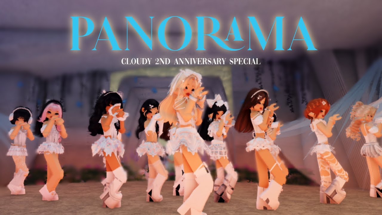 CLOUDY TRAINEES - 'Panorama' (CLOUDY 2ND ANNIVERSARY SPECIAL) | ROBLOX KPOP