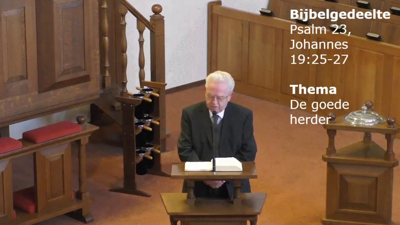 03-04-2020 19:00 Dagsluiting geleid door Ds. K. Hoefnagel - YouTube
