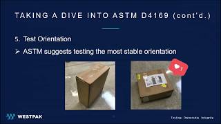 WESTPAK Medical Device Package Distribution Testing per ASTM and ISTA Profile