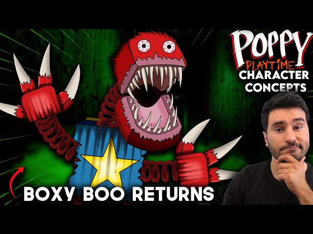 BOXY BOO TURNS BACK To a HUMAN ?! (Project Playtime) - BEST Poppy Playtime  Chapter 2-3 Animations 