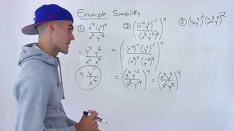 QMS 110 (Ryerson University) - Simplifying Complex Exponential Expressions (Part 2)