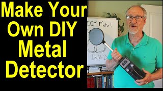 Make your own DIY metal detector - turn transistors and other electronic parts into a metal detector