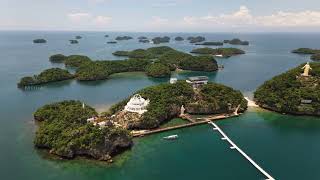 Hundred Islands, Pangasinan drone shot || KING RMR MEDIA