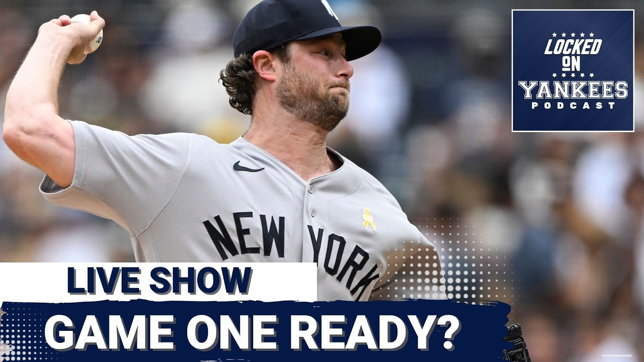 LIVE SHOW: Gerrit Cole is your Game One starter against the Tampa Bay Rays!