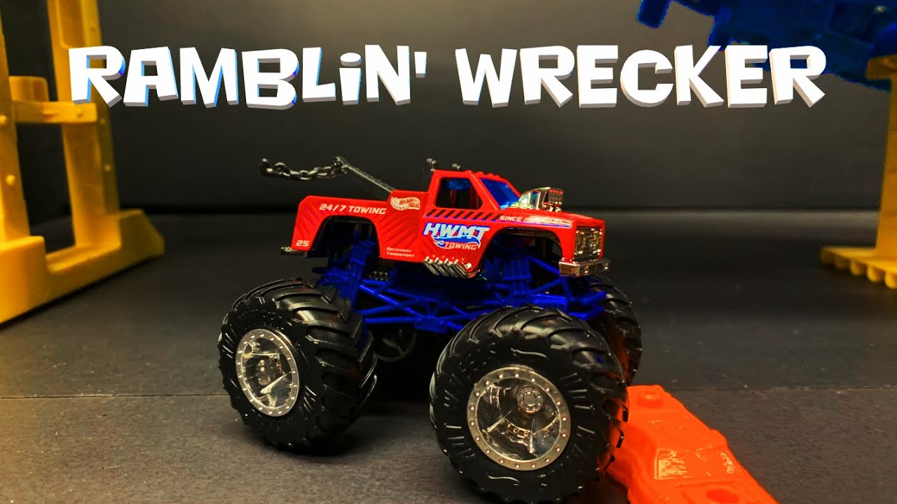 Ramblin' Wrecker - Hot Wheels Monster Trucks - YouTube