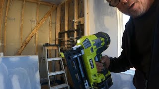 DIY Home Addition # 15 Installing (Goboard Waterproof) Shower Walls