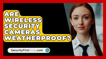 Are Wireless Security Cameras Weatherproof? - SecurityFirstCorp.com