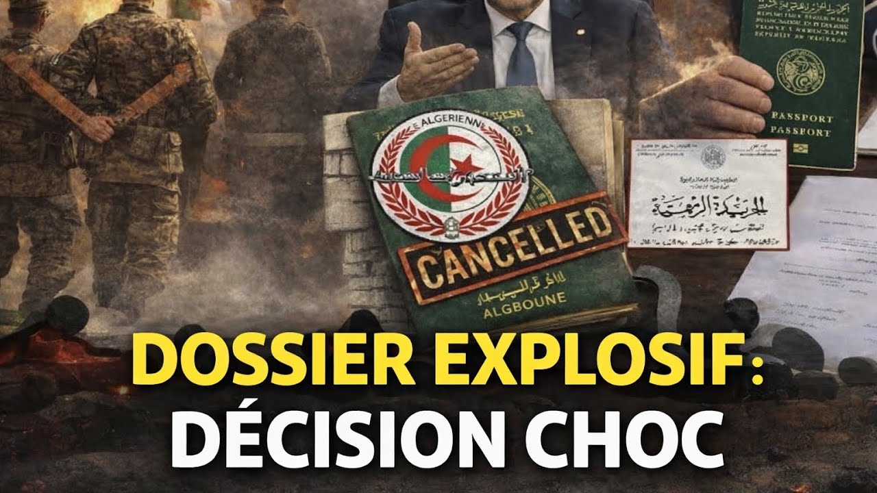 DOSSIER EXPLOSIF : RETRAIT DE NATIONALITÉ, DÉCISION CHOC