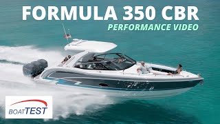 Formula 350 CBR (2023) Performance Video by BoatTESt.com