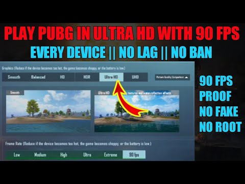 How to unlock 90 fps+ultra HD❤როგორ გავხსნათ 90 fps+ultra HD
