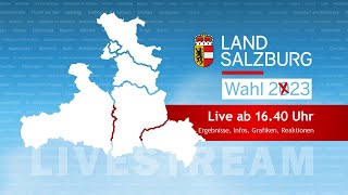 +++ Salzburg hat gewählt +++ Landtagswahl 2023 +++