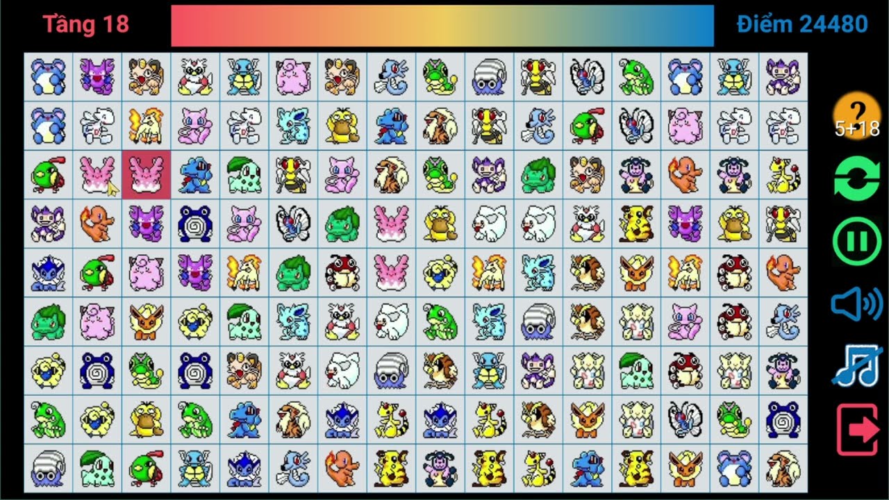 Pikachu PC Cổ Điển - Chơi Game Xếp Hình Pikachu 2003 - YouTube