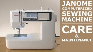 USHA Janome Computerized Sewing Machine (4/4) Care and Maintenance