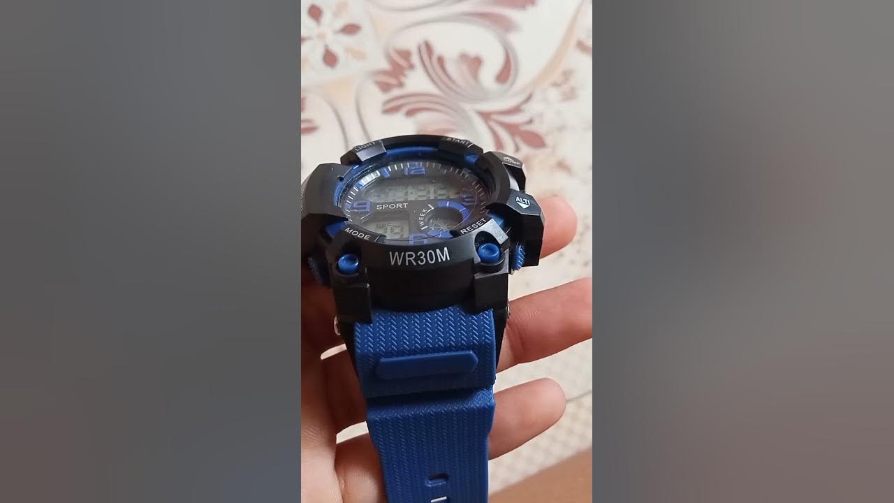 WR30M Watch time kaise set kare YouTube