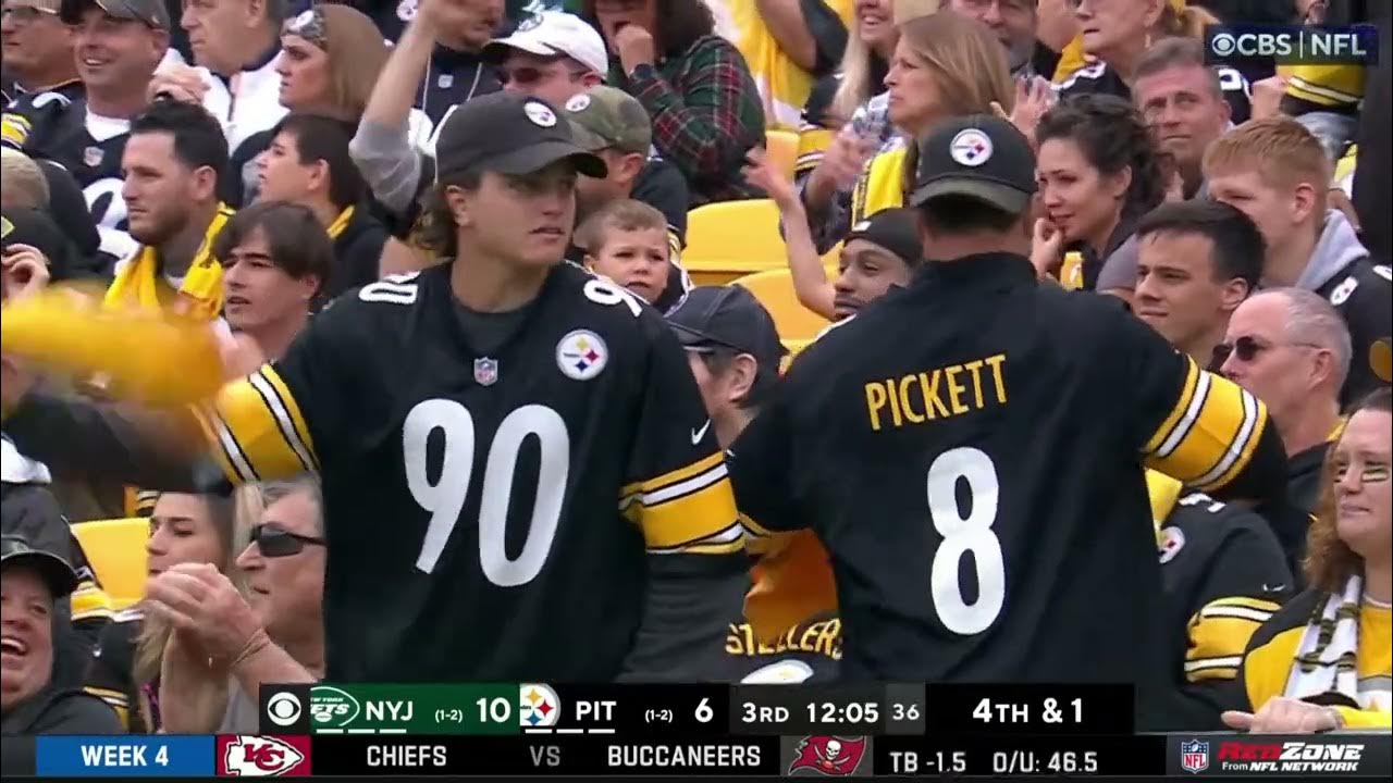Kenny Pickett converts a 4th down QB sneak YouTube
