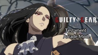 Guilty Gear Strive Testament Arcade Mode