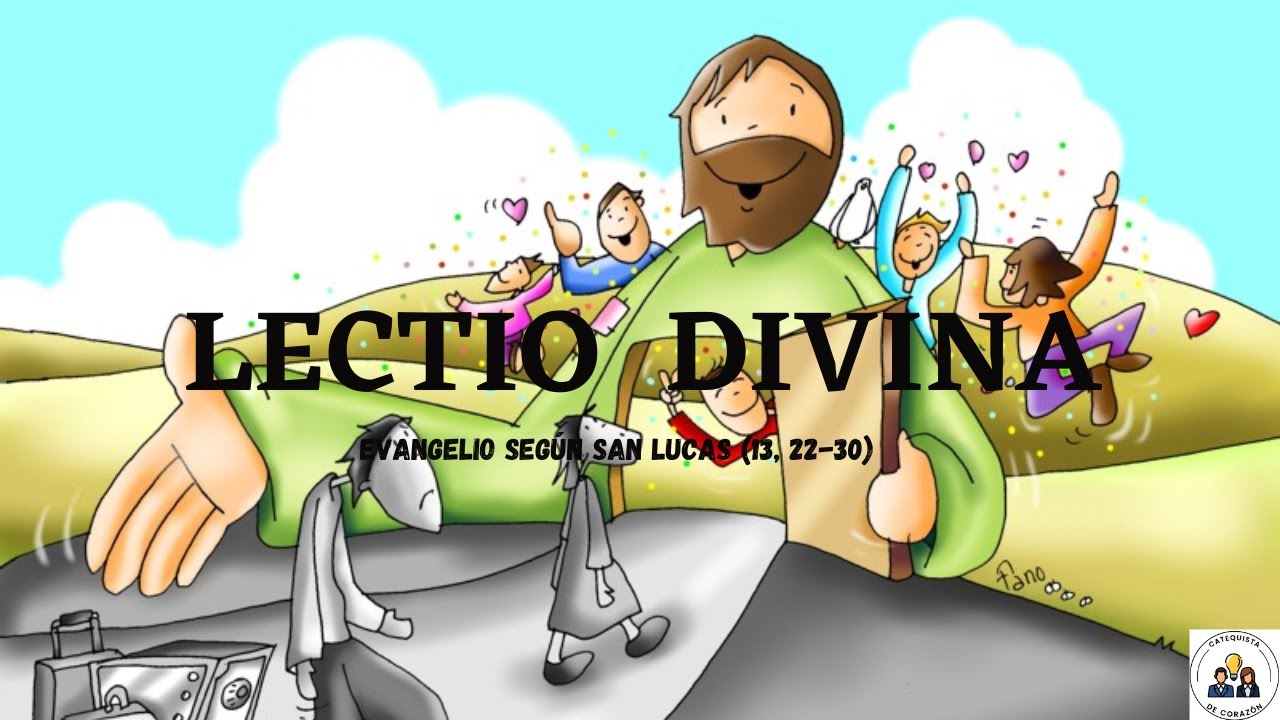 Lectio divina para niños (Evangelio del domingo 21 de agosto 2022 ...