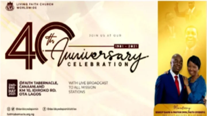 DAY 5 | 40TH ANNIVERSARY PROPHETIC FEAST | HOUR OF VISITATION | 6TH MAY, 2021