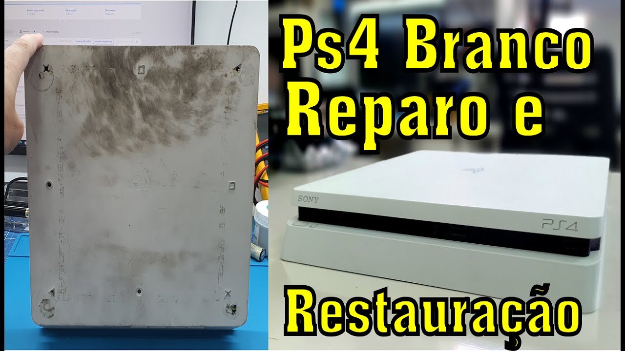 Chegou mercadoria nova PS4 branco 