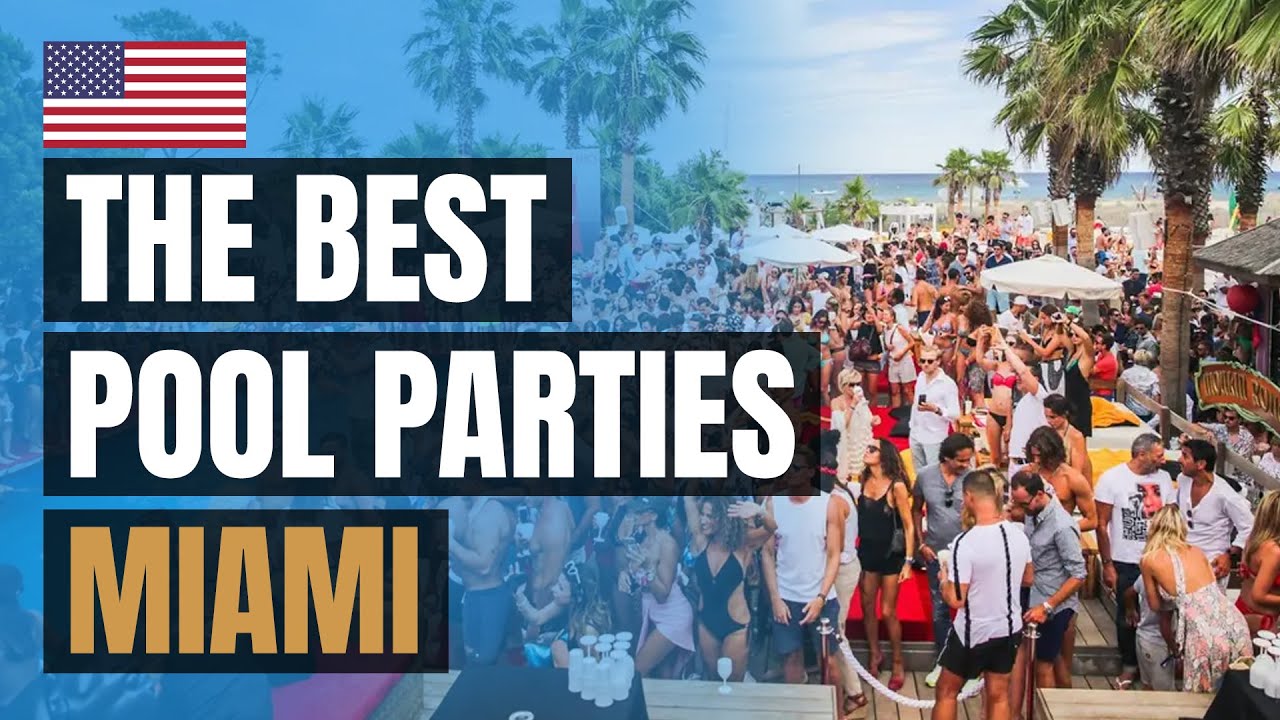 Best Pool Parties in Miami - SLS pool party