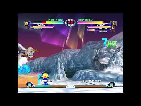 MvC2: Khaos - Storm 4F to Corner Steal to 5F to High/Low Rushdown Sequence .:2.8.24:.
