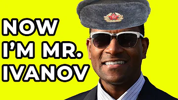 Why do Russian names end in V?