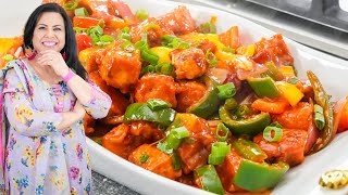 Crunchy Outside Soft Inside! Sweet & Spicy Chili Paneer Recipe in Urdu Hindi - RKK screenshot 2
