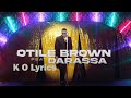 Otile Brown  X Darassa - KO (Tiktok) Lyrics