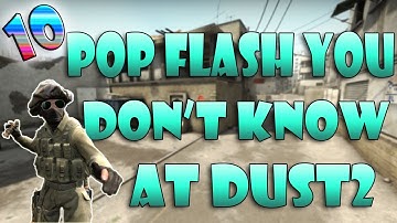 🔴 CS:GO - 10 Cool Pop Flash You Probably Don