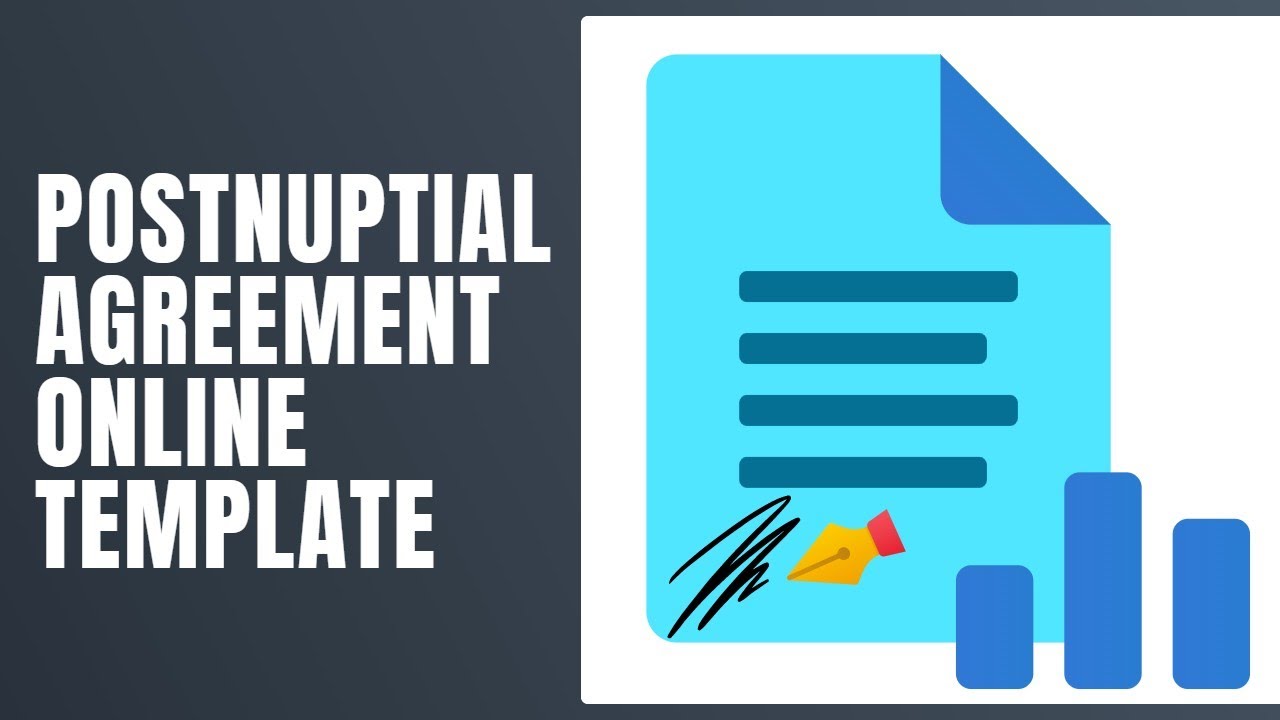Postnuptial Agreement Online Template - How To Fill Postnuptial Agreement Online