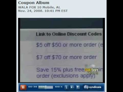 CouponAlbum : Save money with online coupons, promotional codes & free coupon codes