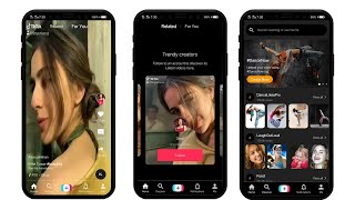 How to make tiktok clone android ios app || TikTok Clone App Template in Flutter download screenshot 3