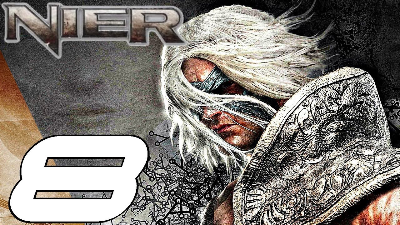 NIER - Gameplay Walkthrough Part 8 - Jack of Hearts Boss & Kaine Sacrifice