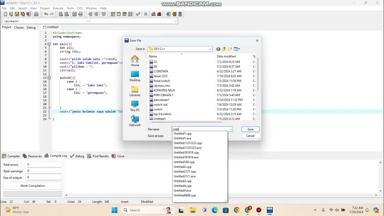 C++ | Switch Case | C++ Bahasa Indonesia - YouTube