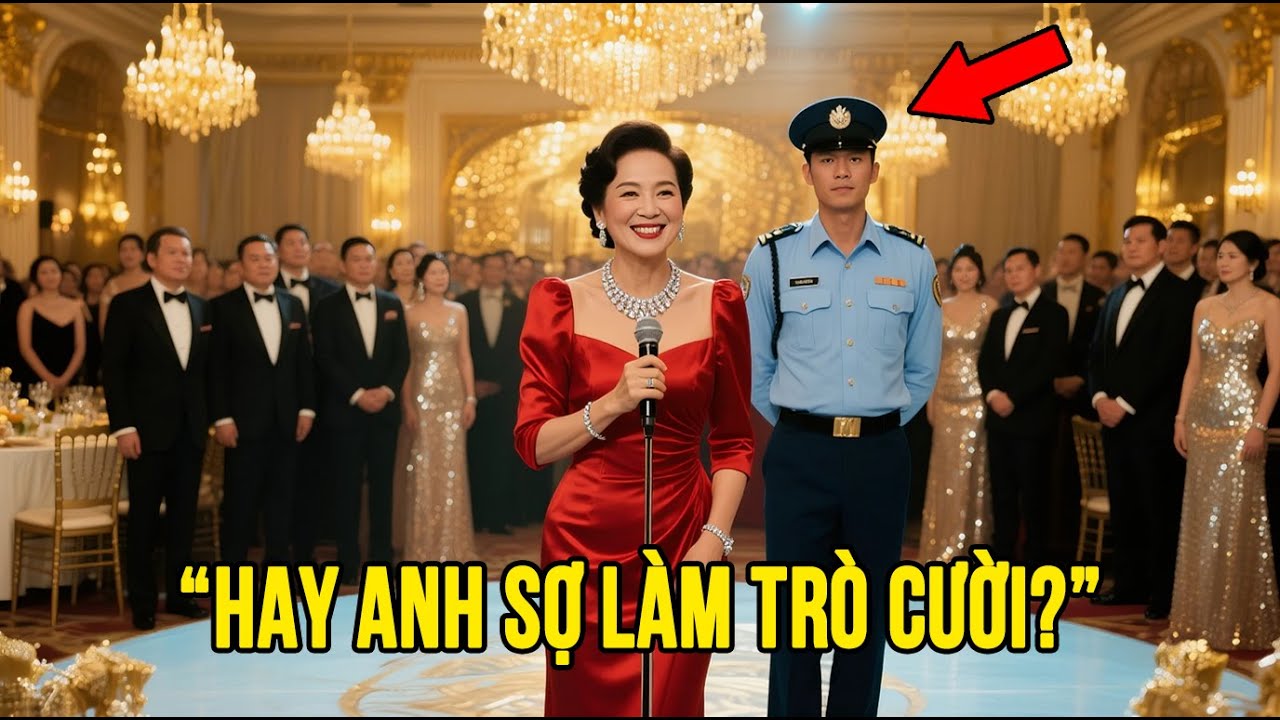 Giữa Bữa Tiệc Xa Hoa, Nữ Tỷ Phú Thách Anh Bảo Vệ Khiêu Vũ — Và Cái Kết Khiến Ai Cũng Choáng!
