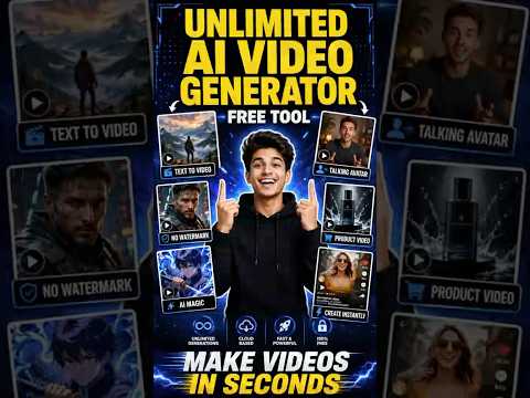 This FREE AI Tool Makes UNLIMITED Videos 🤯