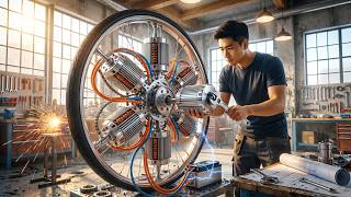 How I spent 180 days building a powerful electric bicycle from scratch? | by @Nasatchannel