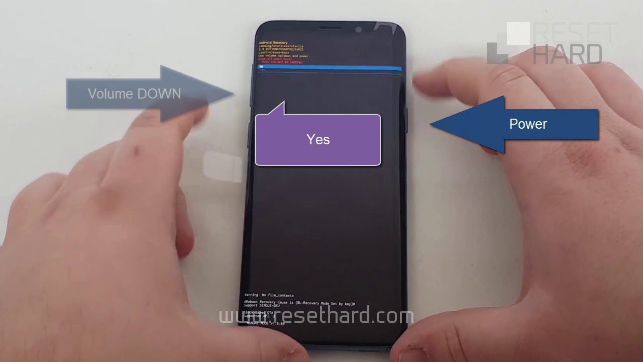 How To Hard Reset Samsung Galaxy S7