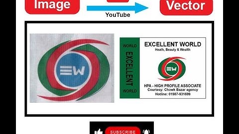 How to vectorize an image in illustrator 2024 | | #vectorjamal #logodesign #marketing #mastervectore