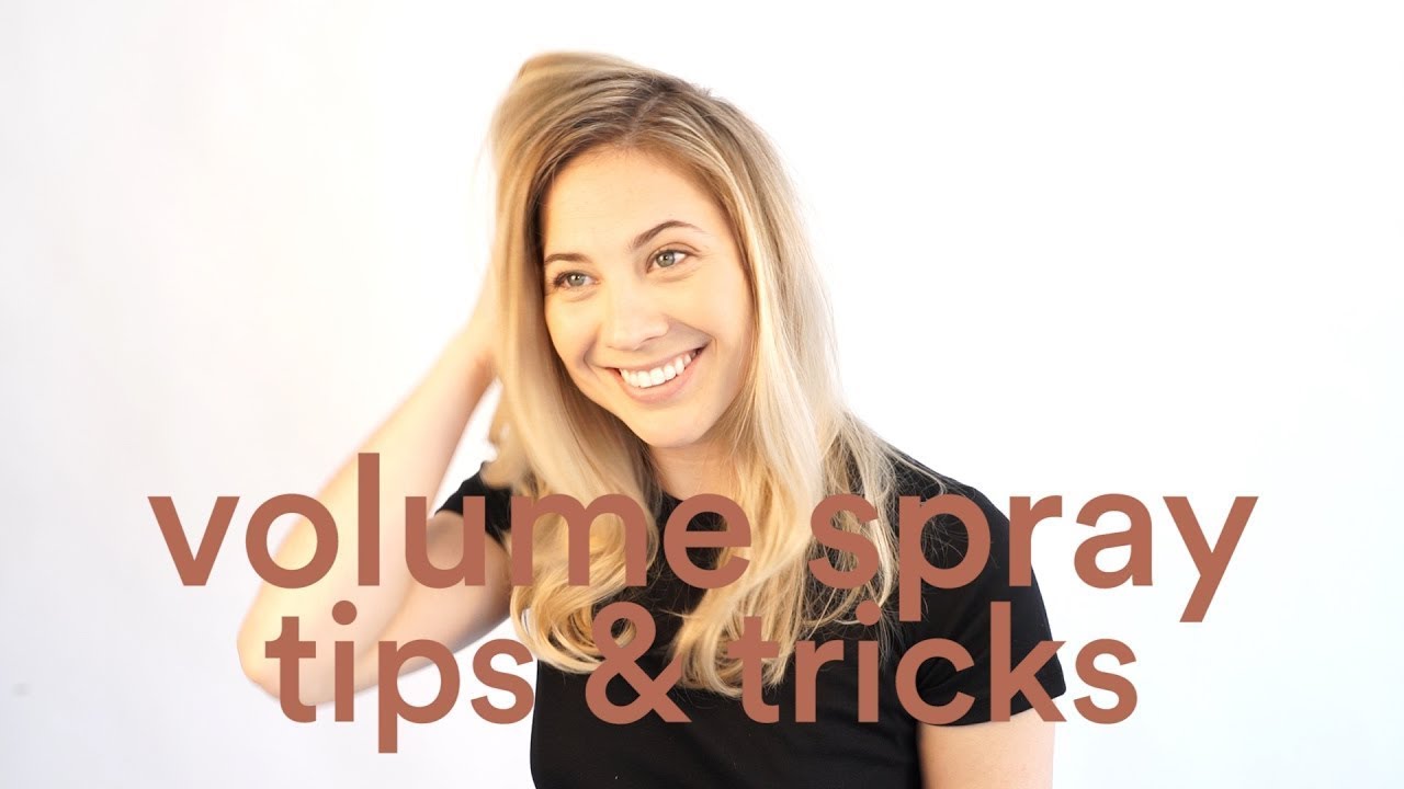 Verb Volume Spray Tips & Tricks YouTube