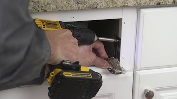 How to install your 11 Minute Organizer   Stainless Steel Sink Front Tipout Tray