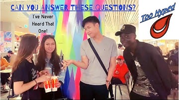 Asking People Trick Questions (Part 2) | Public Interview/Q&A | Too Hyped