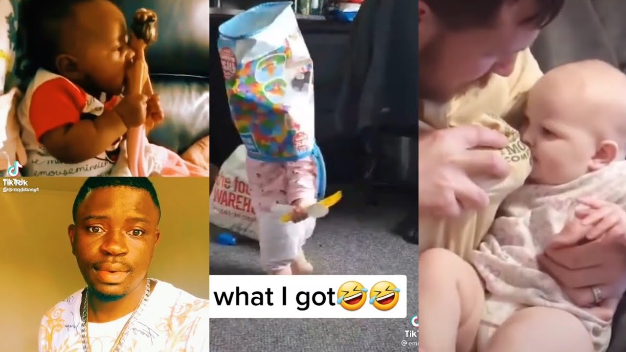 babies funny video tiktok compilation YouTube