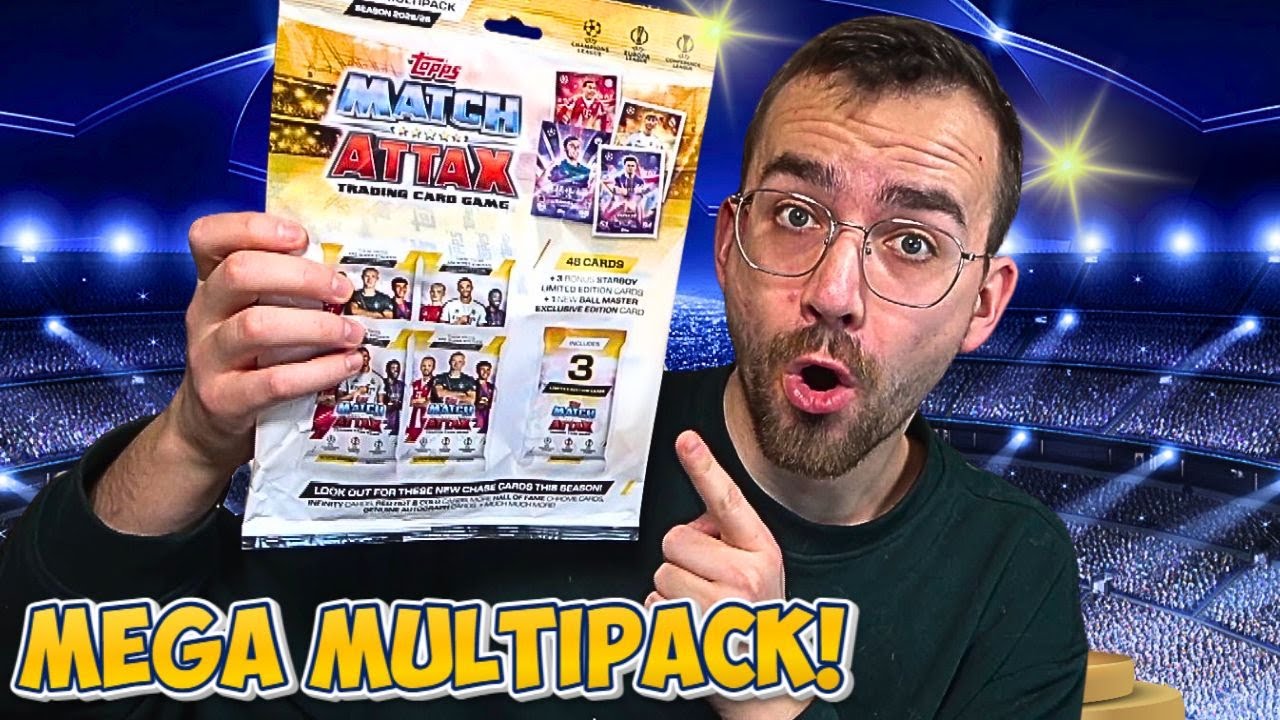 VÖLLIG VERRÜCKTES MEGA MULTIPACK !! 😱🔥 TOPPS MATCH ATTAX CHAMPIONS LEAGUE 2025/26