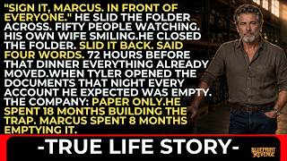 My Wife Smiled When Her Son Slid the Takeover Papers Across My Table — He Spent 18 Months. I Spent 8