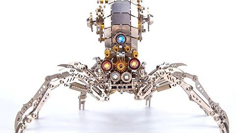 3D Metal Jumping Spider Build and Review | Is it Worth Your Money?