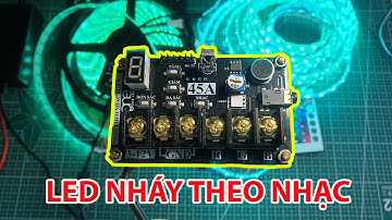 Bộ điều khiển led RGB nháy theo nhạc công suất lớn trang trí tết - Hướng dẫn sử dụng