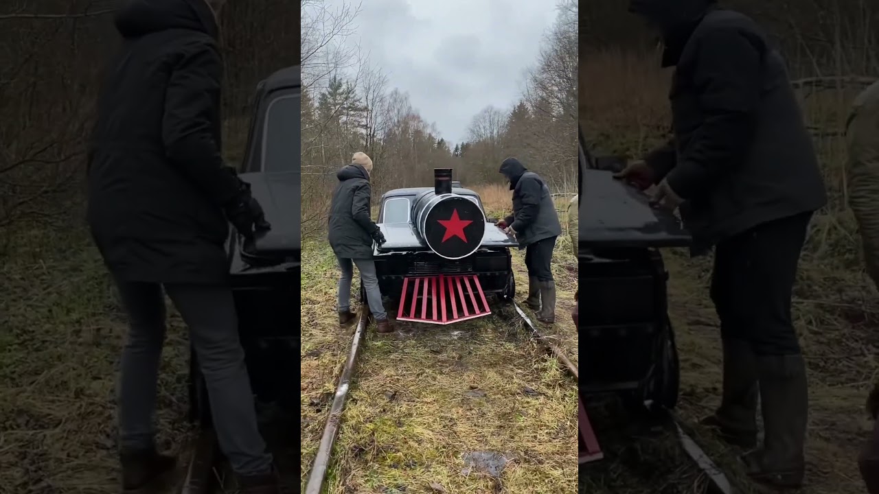 Сделали ПАРОВОЗ из ЖИГУЛЕЙ 