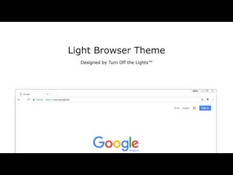 Light Theme Google Chrome